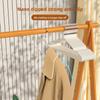 Home Use Hanging Clothes Rack for Student Accommodation Multi-Functional Non-Slip Mark-Free Shoulder-Angle Protected Hanger