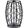 ABBY-K Cup Coffee Capsule Storage Rack Shelf, Coffee Capsule Rotatable Shelf Can Hold 20 Coffee Cups