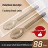 Kashicong Disposable Spoons & Fork-Spoons