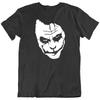 Joker Face Vector Crazy Serious Character Halloween Funny T Shirt Tee Gift New