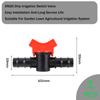 Drip Irrigation Valve Connector Socket Type Irrigation Ball Valve Barb Switch Valve Globe Valve For Garden Lawn Agricultural
