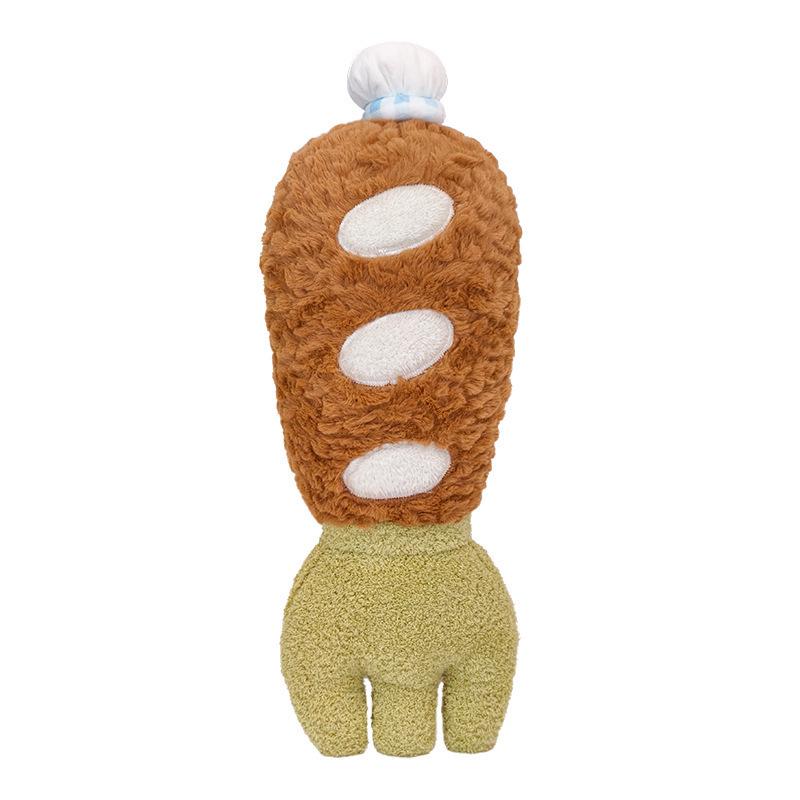 Cartoon Fork Plush Hug Pillow – Cute Long Sofa Cushion & Gift for Girls