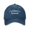 Gewaschene Baseballkappe APX GP Racing Team Sommer Trucker-Mütze Für Paar Damen Streetwear Wandern Angeln Sonne Mützen