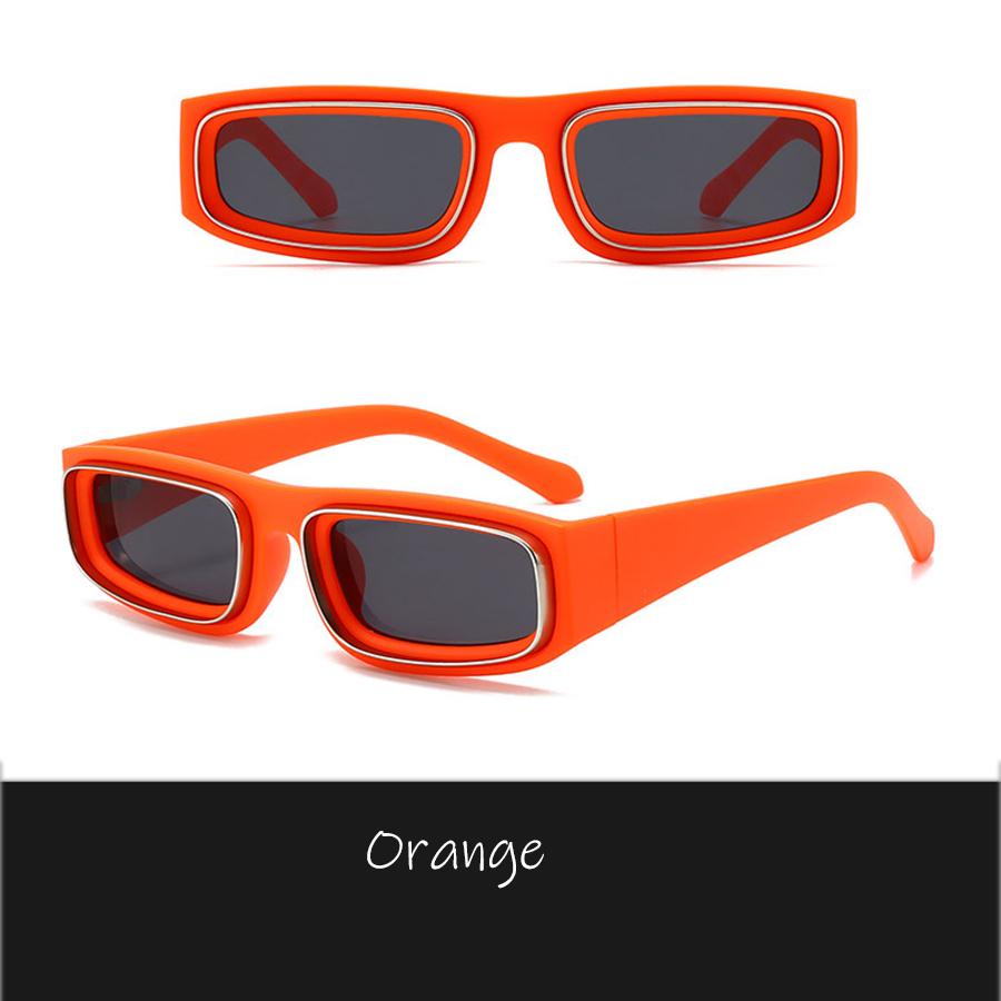 Fashionable Sunglasses Small Frame Square Shaped Glasses Non-Polarized Fashion Accessory 