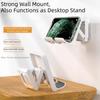 Adjustable Wall Mount Holder Strong Adhesive Mobile Phone Support Hanging Phone Stand  Living Room