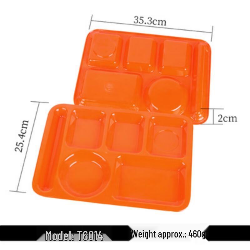 Melamine Divided School Lunch Tray