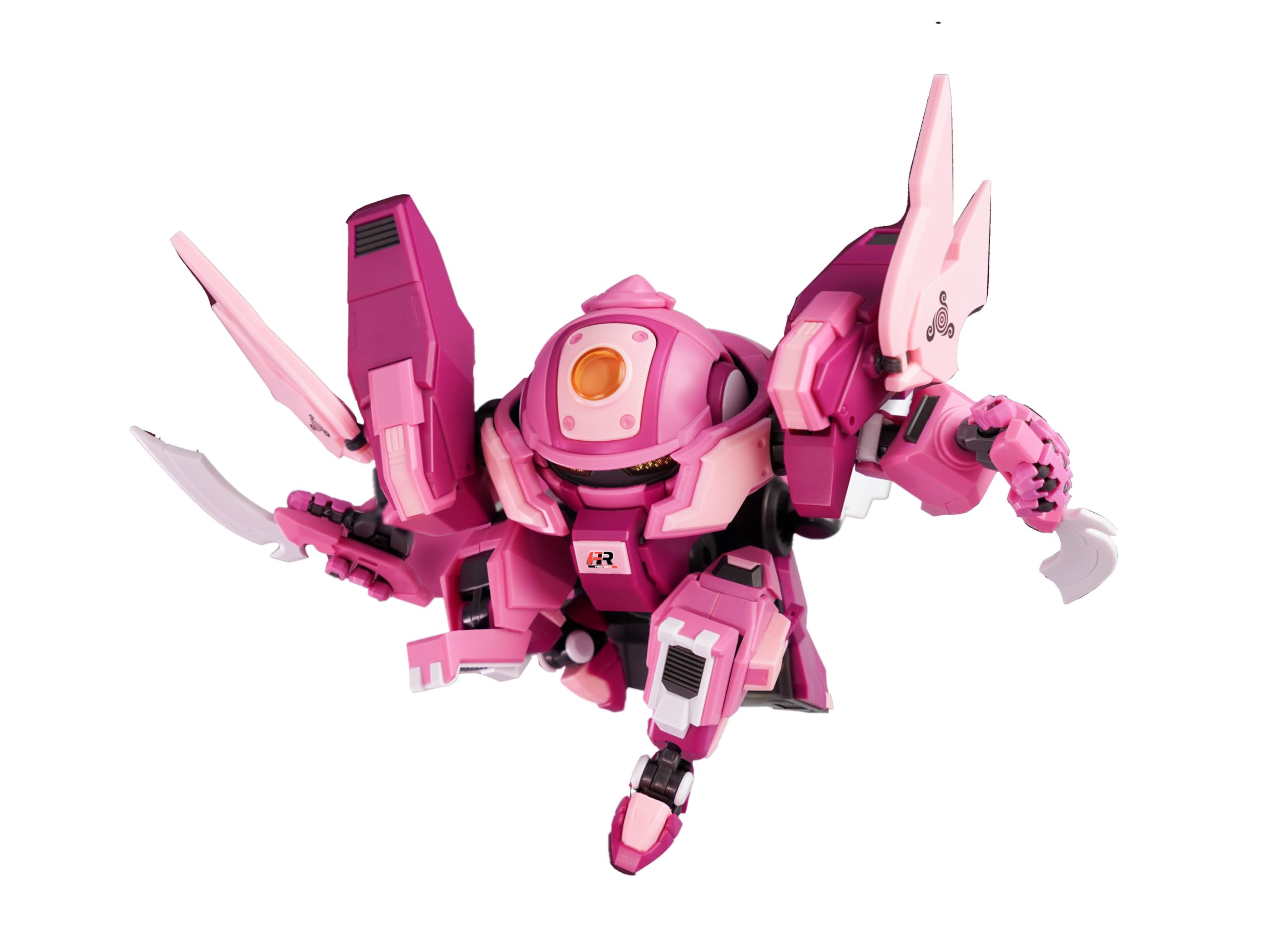 YI LI CHUANG WAN Персиковый Серфер ABS ПВХ Собранный Пластиковый Моделист  Fruty ROBO  &