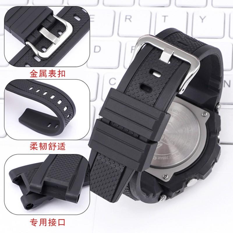 Resin Strap Casio GST-W120/130L/S310/410 Camouflage Watch Band Replacement Accessories