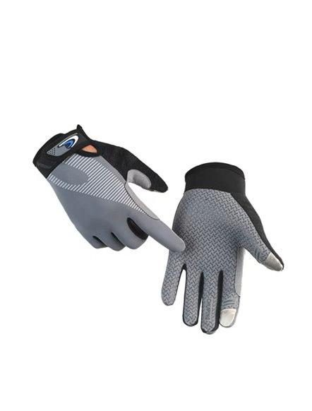 Thin Long-Finger Outdoor Gloves, Unisex Fishing Hiking Fitness Cycling Breathable Sports Touchscreen Gloves