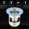 Stainless Steel Shower Floor Drain Bathroom Drainage Gully   Thicken(Large 304  )