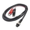 VISPREA Compatible Power Cable for Daiwa and Shimano Electric Alligator Hyper Super Power Super Mega Cord YU326 Daiwa 750 and Below and 1000 2.5m