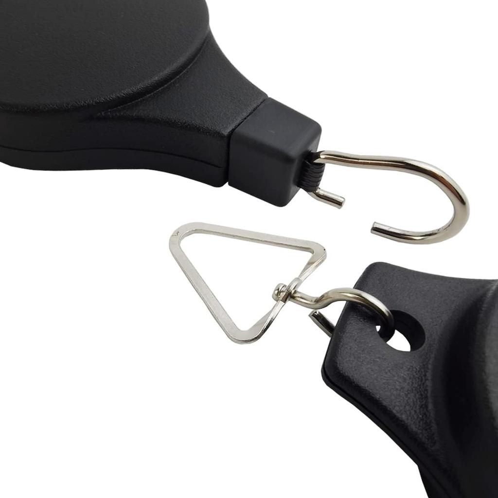 2 ks Háček na rostliny s kladkou Zatahovací závěs na rostliny Snadno dosažitelný Závěsný košík na květiny pro zahradní koše Květináče a krmítka pro ptáky