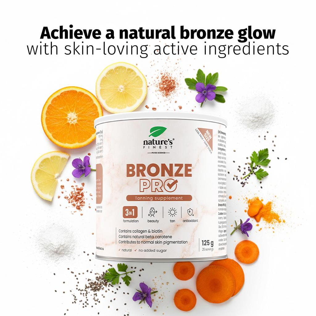Brons PRO - Bruiningsformule met Bèta-caroteen, Biotine, Koper - 125 g
