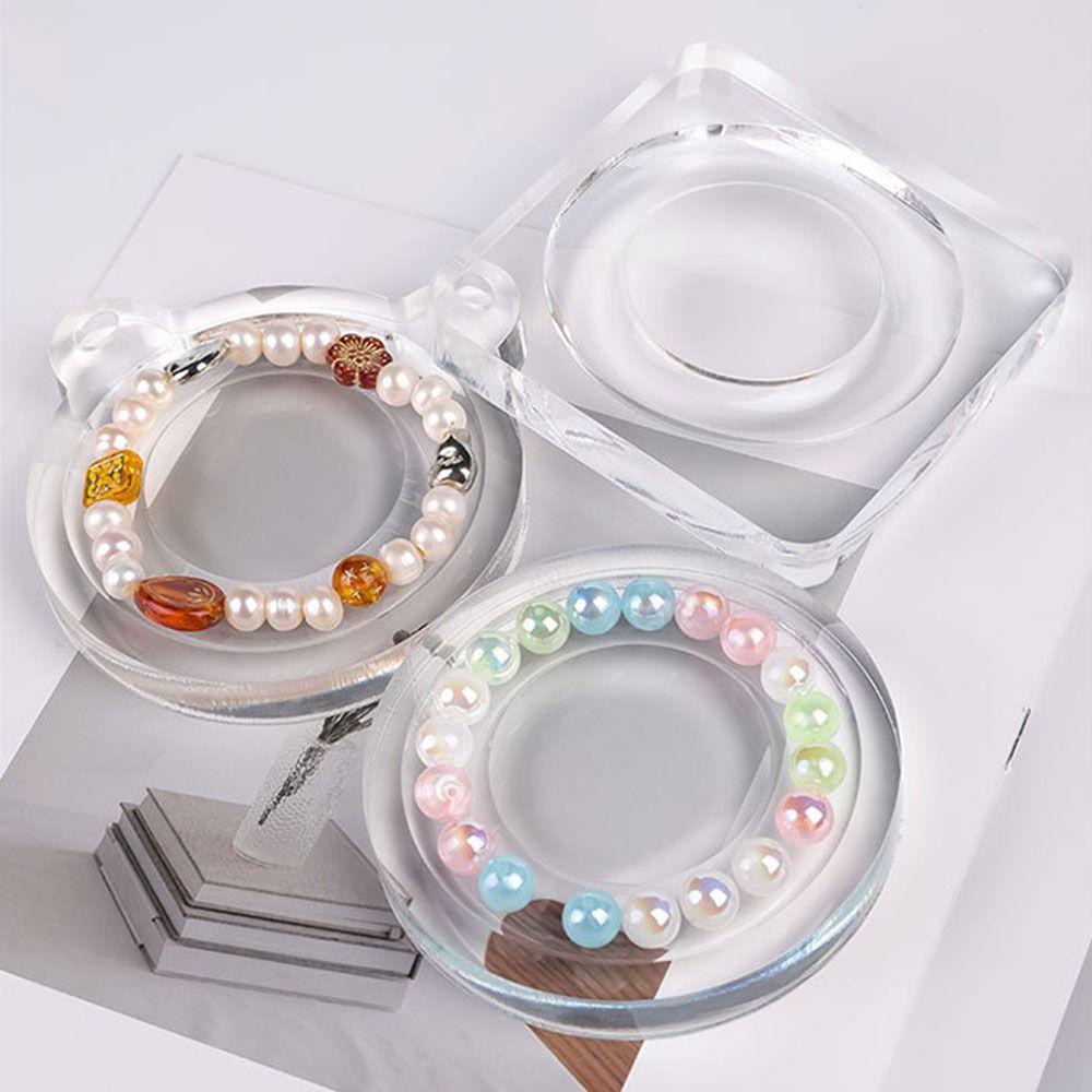 Multiple Grooves Jewelry Tray Acrylic Jewelry Making Mat Versatile Beading Board  Jewelry Designers