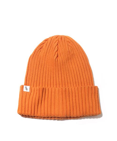 SUNDAY HOBBY CLUB 22 Cotton Basic Beanie - Orange