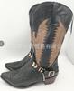 Men'S Knight Point Embroidered Medium Tube Versatile Men'S Boots 38 To 48