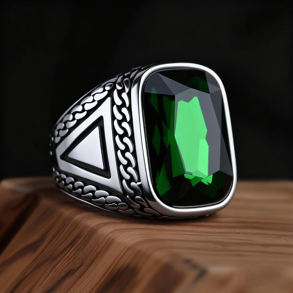 R3427 Men's High Quality 316L Stainless Steel Variety Onyx Rings Fashion Trend Jewelry