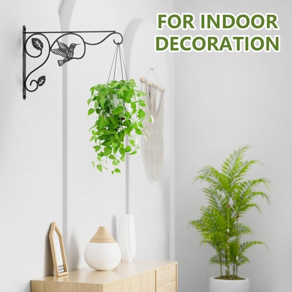 Sturdy Flower Pot Bracket Heavy Duty Feeding Bird Rack Hanging Bracket  Home Decor