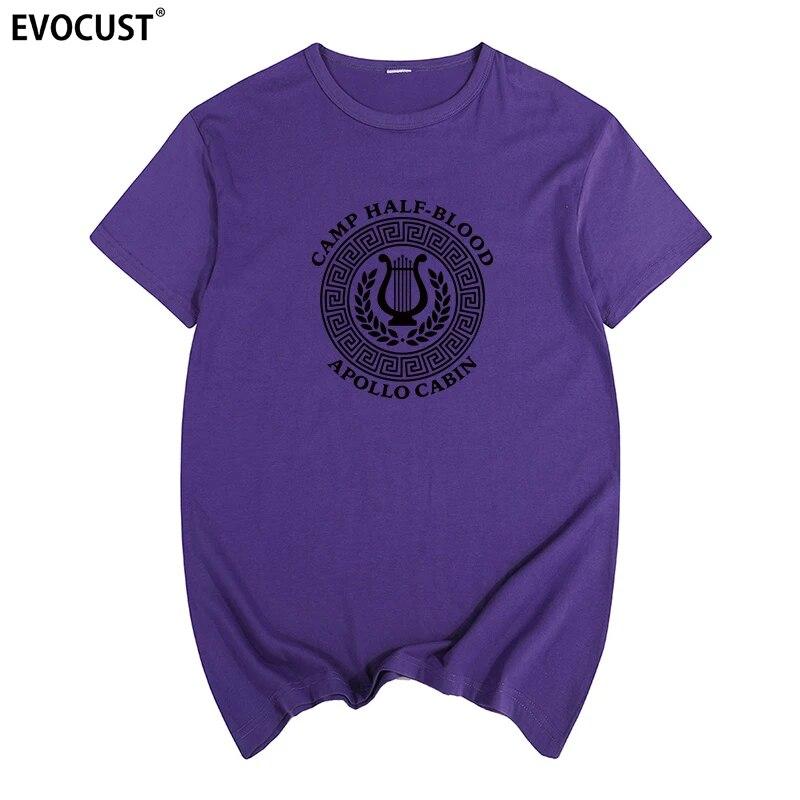 Лагерь Аполлона, полукровка, звук Лонг-Айленда, Нью-Йорк, футболка с Перси Джексоном, хлопковая футболка унисекс, новая женская футболка 2XL