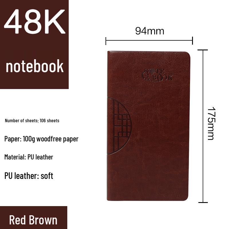 A5 Business Notebook Diary - Large Meeting Record Book, Office Supplies