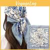 70 Small 70 Sunscreen Square Scarf Large Printed Womens Silk Scarf Thin Light Sunscreen Scarf Headband