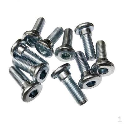 2x10 Pieces M8 X 20mm Motorcycle Brake Disc Bracket Bolts Screws