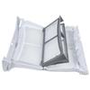 Torktumlare Luddfilter Vit Plast 335x170x80mm För AEG För Electrolux För Zanussi Serie 8074539019 Effektivt Luftflöde