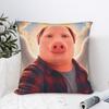 Angel John Pork Funny Is Calling Phone Pillow Case Comfy Pillow Cover For Sofa Bedroom Home Decor Vintage Pillowcases