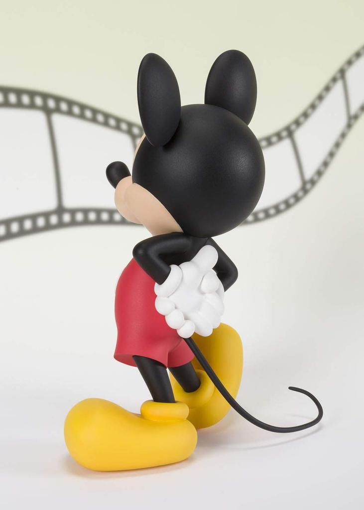 TAMASHII NATIONS Figuarts ZERO Mickey Mouse 1940er Jahre Ca. 130mm PVC ABS Bemalte Komplettfigur &
