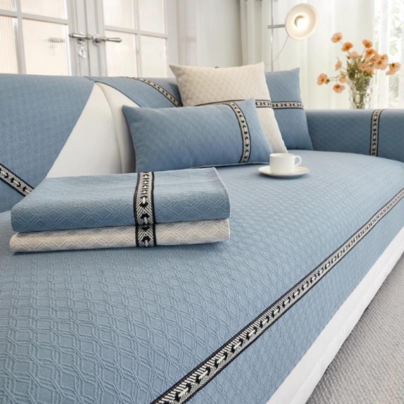 High End Sofa Cushion Four Season Universal Fabric Non-slip Nordic Minimalist Sofa Cover Cover Cloth, Seat Mat, Towel Cloth