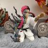 New 13Cm Demon Slayer Akaza Hakuji Anime Figure Model Doll Action Figurine Pvc Decoration Peripheral Desktop Ornament Toys