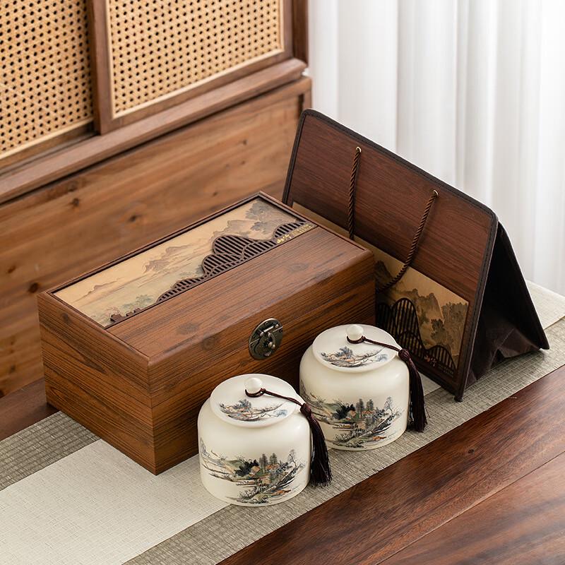 

Винтажная керамическая чайница