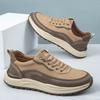 Luxury fashion Men's Sneakers Versatile non slip trendy shoes Outdoor wear-resistant hiking shoes Middle elderly walking shoe