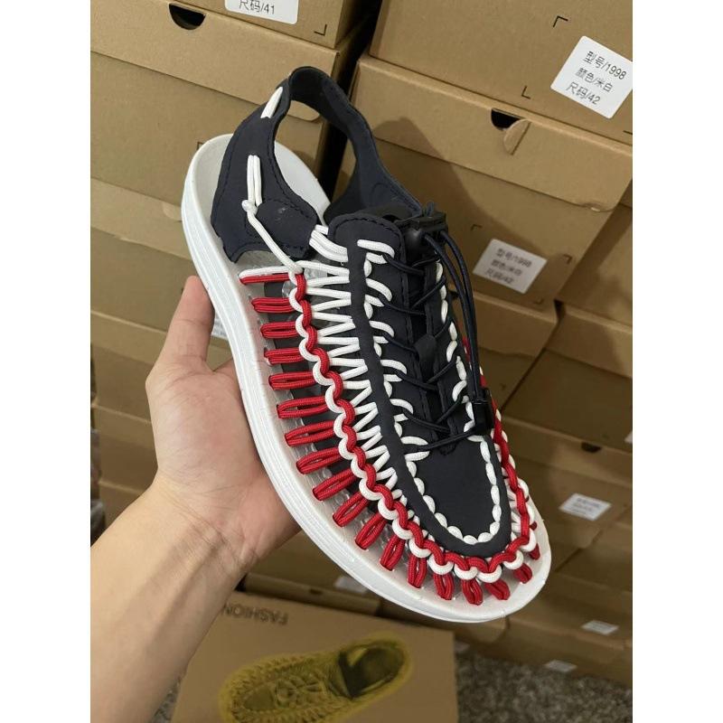 Summer Sandals Thai Woven Sandals Men's Sandals Casual Sandals Beach Shoes Thailand Vietnam Roman Sandals Women