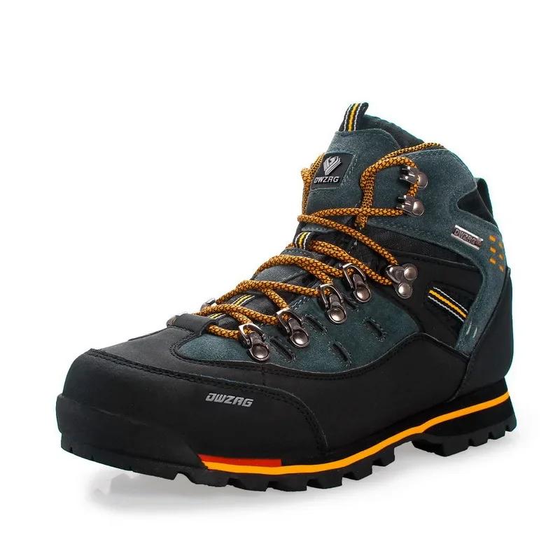 Fashion Hiking Shoes Men Winter Mountain Climbing Trekking Boots Top Quality Outdoor Fashion Casual Snow Bootsdg6