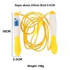 1Pc Racing Corded Jump Rope Sports Fitness Leisure Cordless Weighted Fitness Exercise Secondary School Exam Sporting Goods