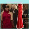 Deluxe Cruella De Vil Cosplay Costume For Women Featuring Chemical Fiber Blend