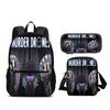Zaino Droni Assassini Astuccio Borsa a Spalla Set da 3 Pezzi Versatile Grande Capacità Ragazzo e Ragazza Scuola Compleanno Miglior Regalo