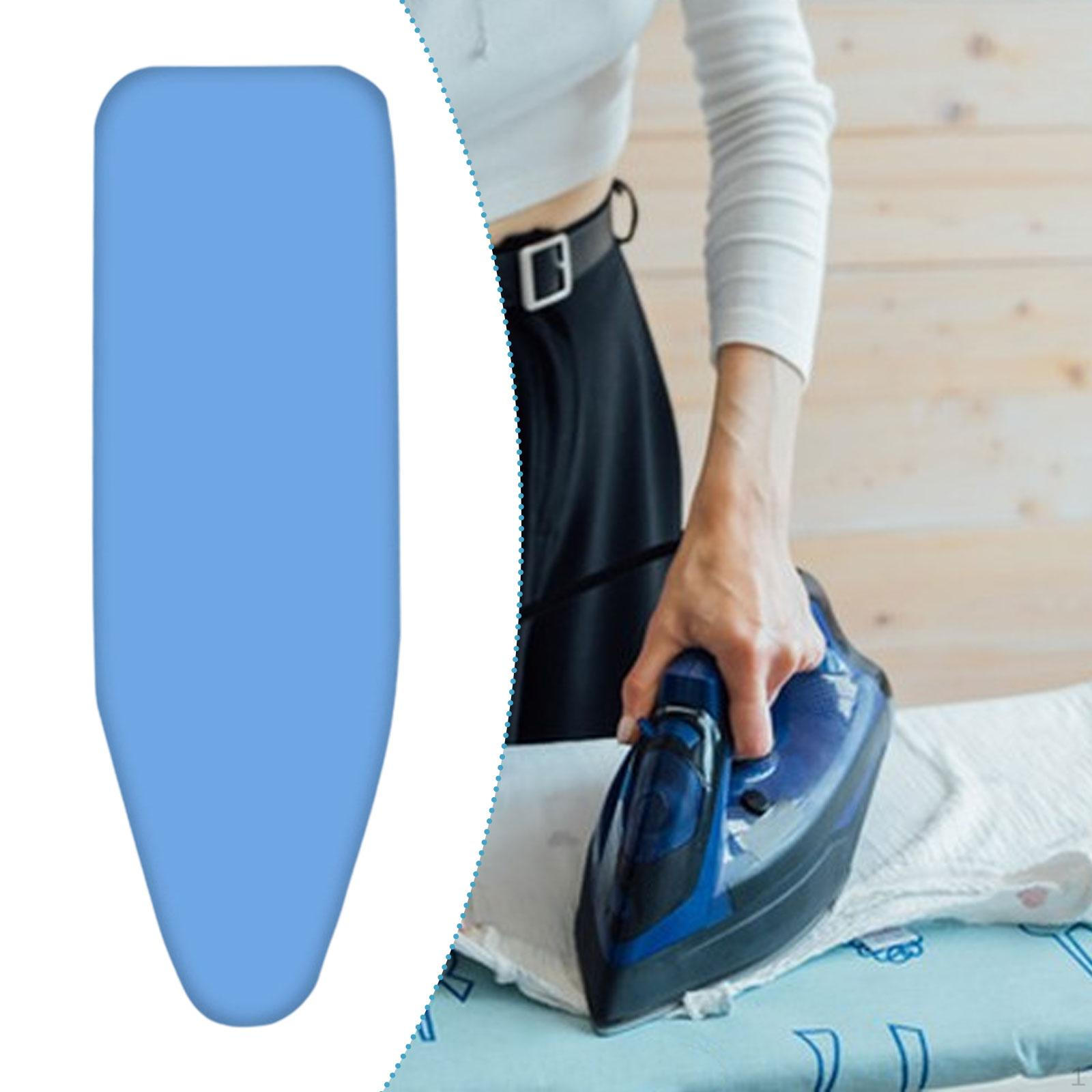 

Чехол для гладильной доски из хлопка, дышащий, мягкий, надежный, термостойкий, с рукавом, с подкладкой for Small Board синий