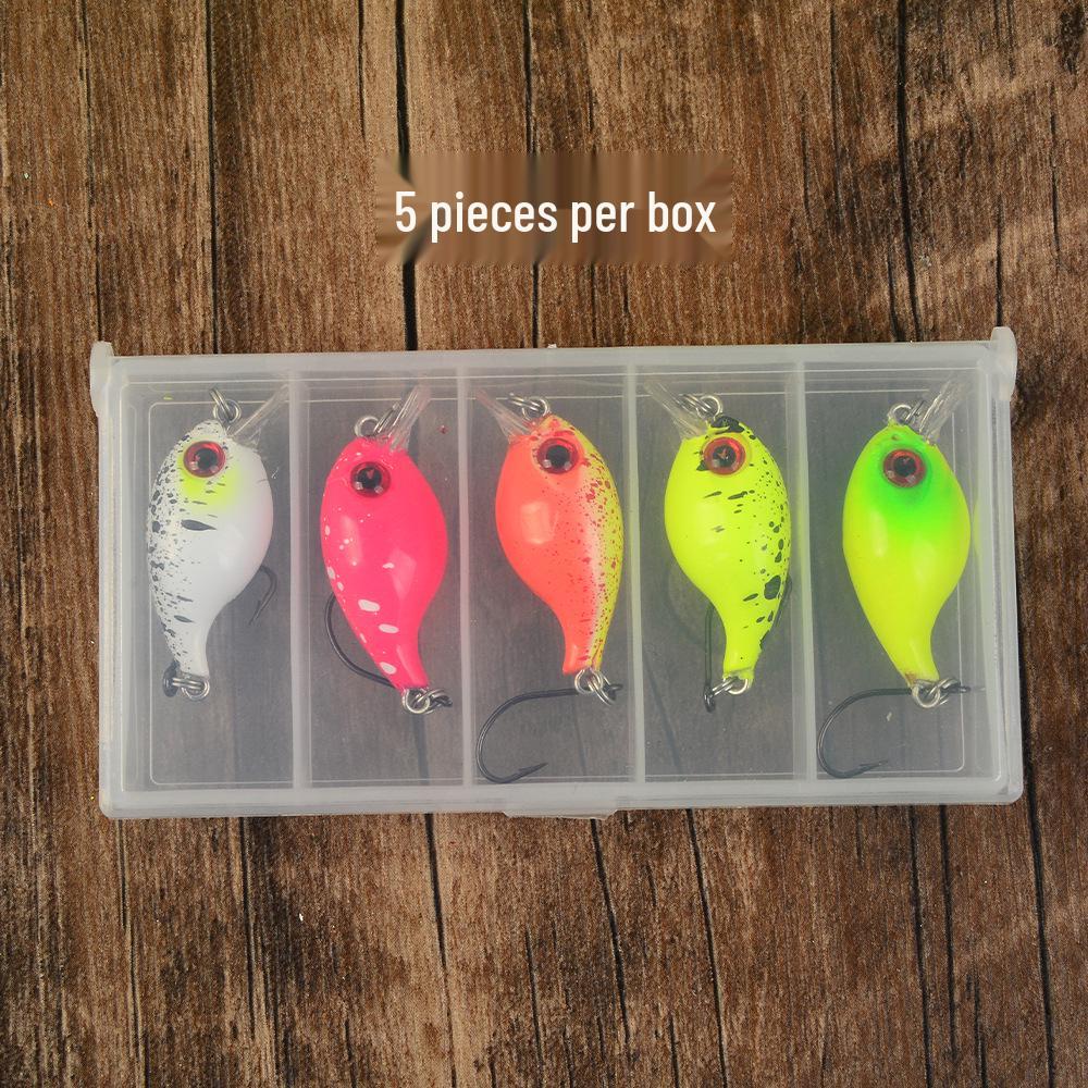 Leurre Flottant Fat Rock Fishing LINGYUE - Micro Appât Bionique pour Lancers Longs