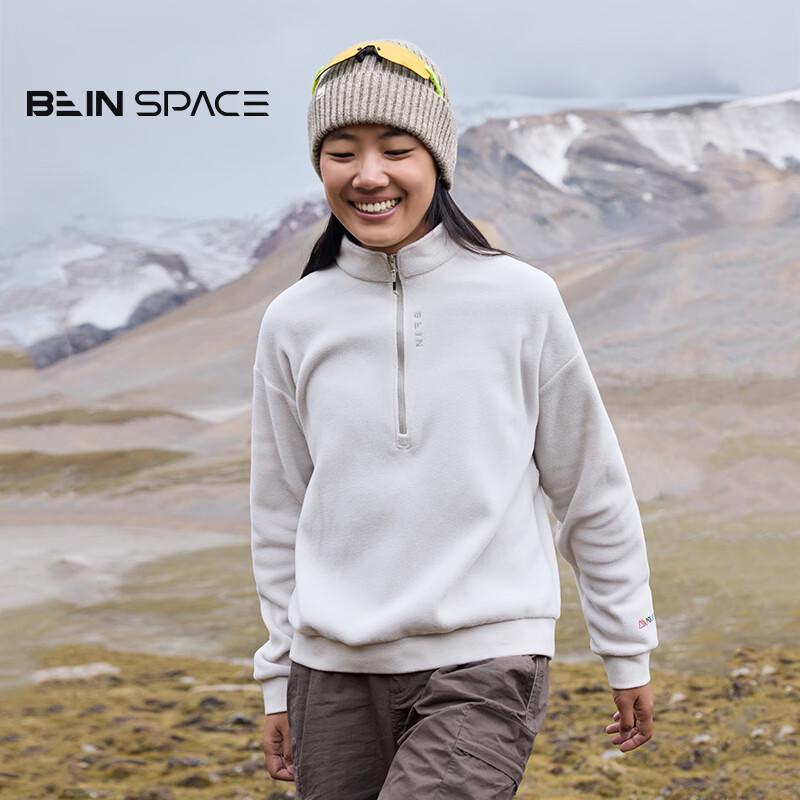 BEIN SPACE Women s Polartec Ultralight Fleece Pullover Y028 M