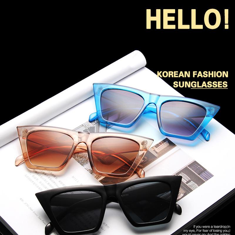 Higodoy Fashion Retro Square Women Sunglasses Brand Designer Luxury Ladies Vintage Eyewear Sol Mirror Sun Glasses UV400