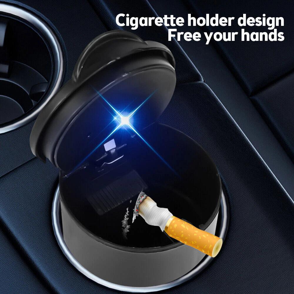 Universal Car LED Ashtray Garbage Cup Container Cigar Ashtray Holder Auto Interior Others Accessories Car LED Ashtray Parts