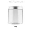 PET Transparent Wide-Mouth Cream Jar for Masks