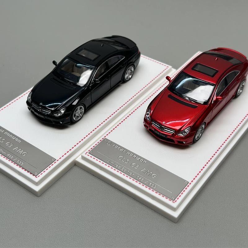 New In Stock Fh 1:64 Mercedes-Benz Cls 63 Amg Mk1 C219 Alloy Miniature Diecast Limited Mercedes Ornaments Custom Toys Kid Toy