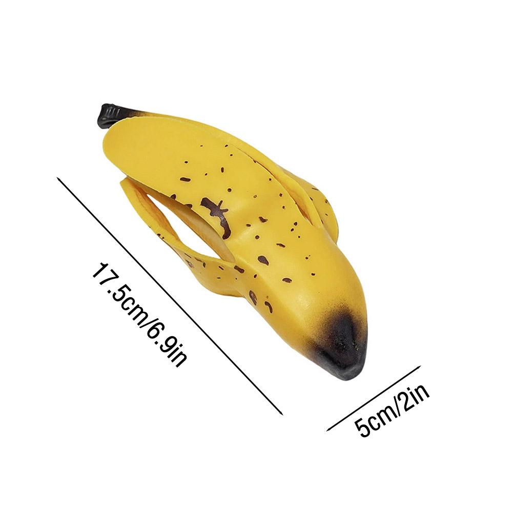 Anti-stress toy-Peeled banana, soft bounce