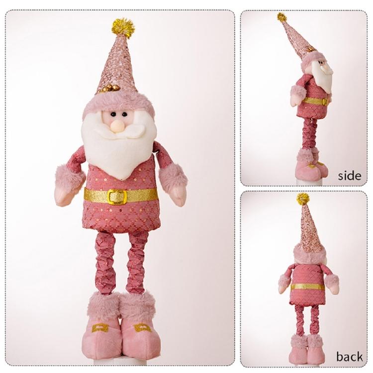 Verstellbare Größe Weihnachten-Thema Figur Ausziehbare Stehende Figur Puppe Display Dekoration für Fenster oder Tisch