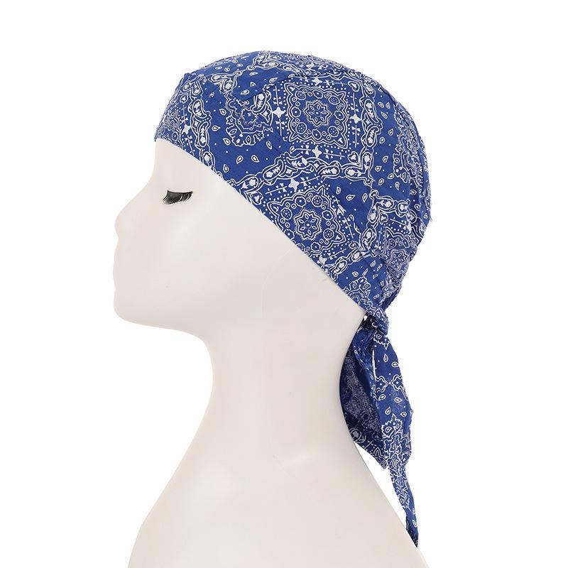 Bright Crown Pirate Head Wrap for Men & Women - Autumn/Winter Breathable Cycling & Running Hat