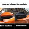 For Peugeot 208 2008 2012-2018 Citroen C3 2016- Car Rearview Side Mirror Cover Wing Cap Exterior Door Housing Shell Trim
