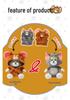 Genuine Tom and Jerry Plush Toy: Tom Cat in Bathrobe Costume - Birthday Gift for Children